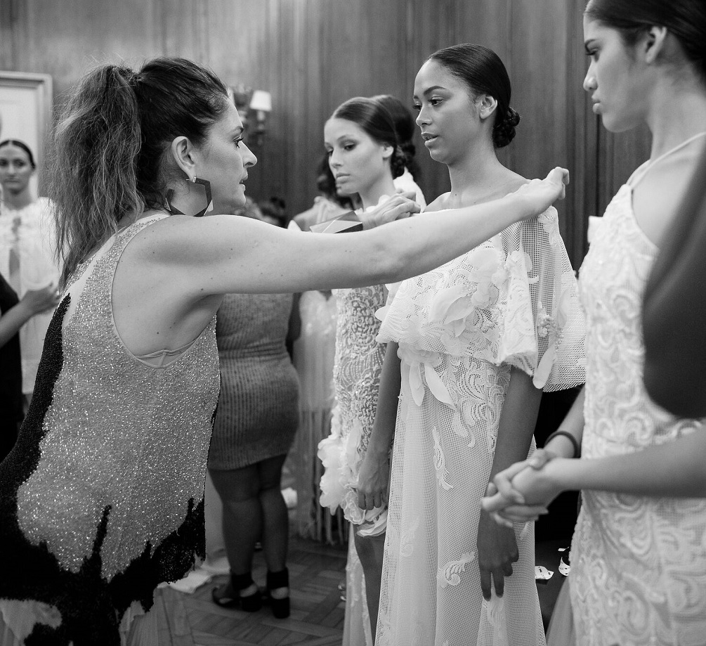 Backstage Desfile Martu - Pétalas